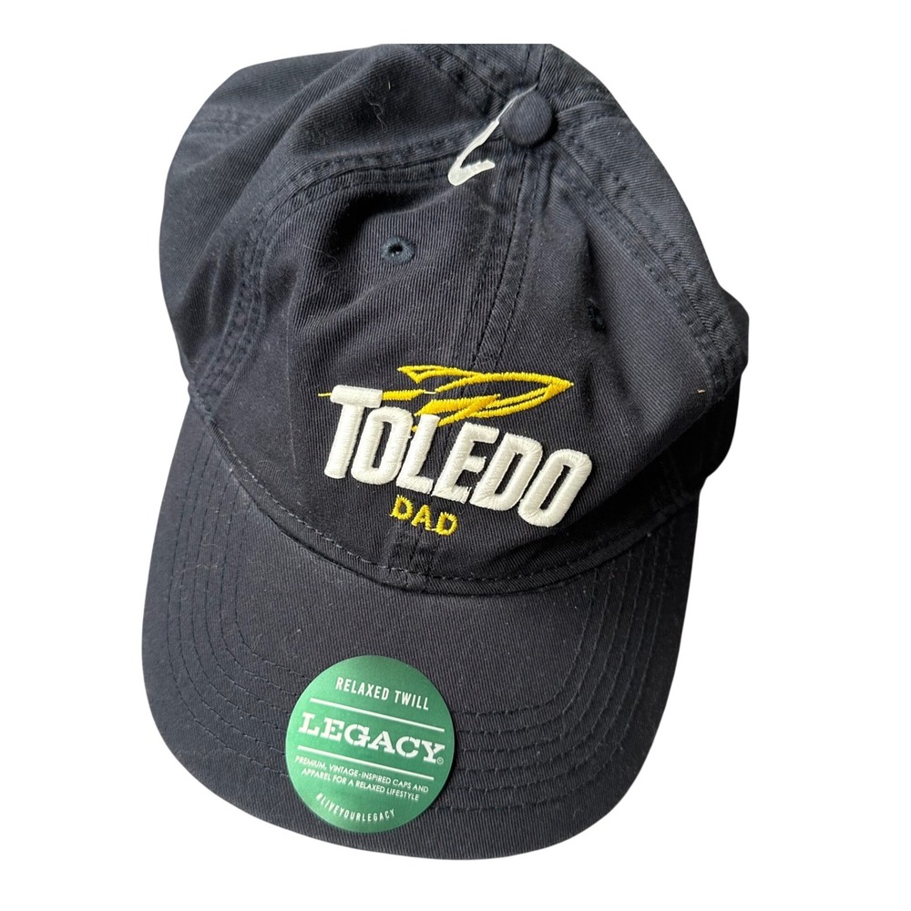 Legacy Toledo Dad Hat Navy Blue Relaxed Twill Adjustable Cap EZA NEW